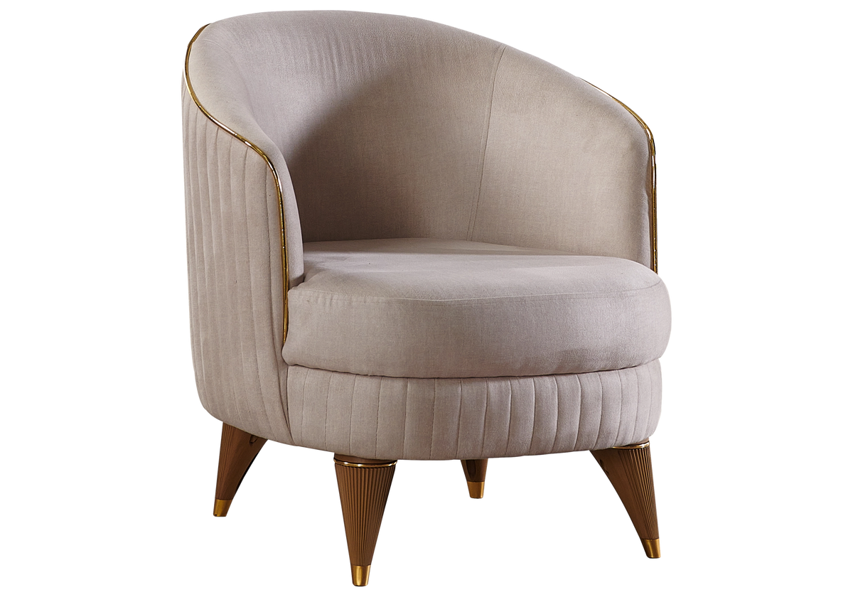 ensemble canapes 321 beige lit coffre zebra - Vue 6 - KOORIS