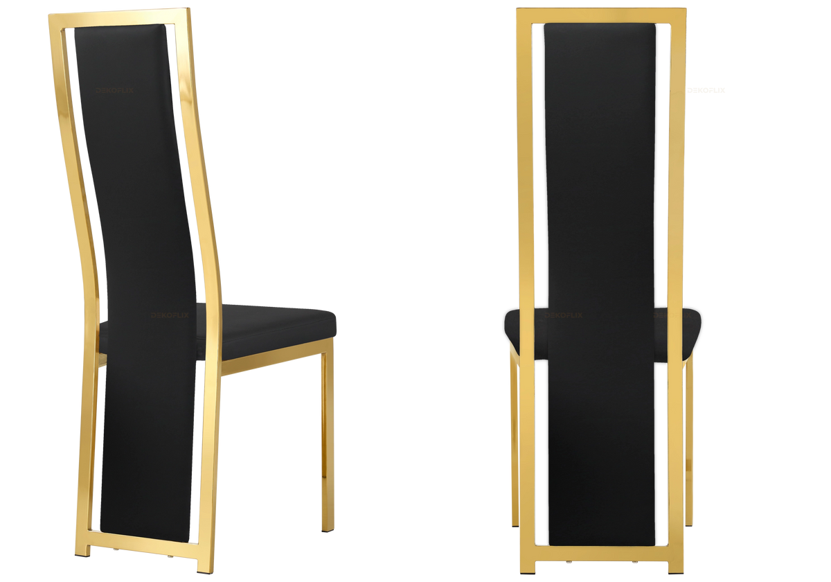 Lot de 6 chaises de salle à manger simili | Kora