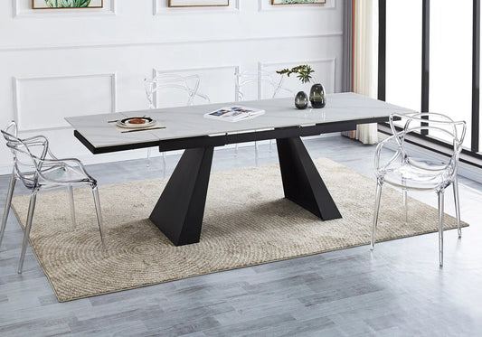 Chaise transparente minimaliste pour salle à manger | Zenix