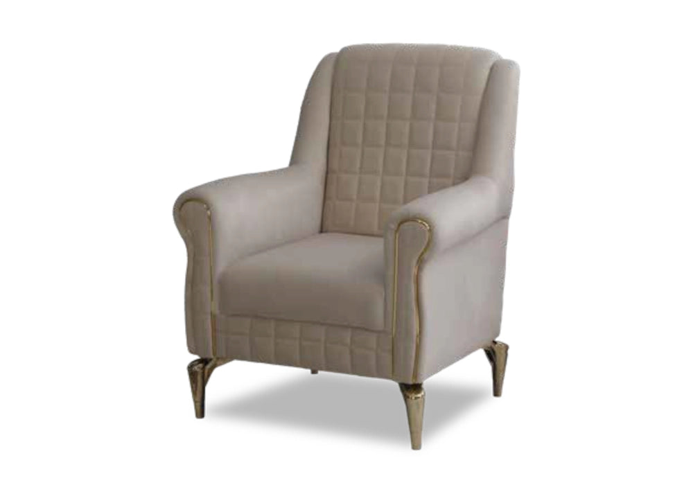 ensemble canapes 321 beige lit coffre atlas - Vue 4 - KOORIS