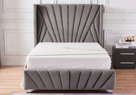 Lit king size moka pour chambre élégante | Dune