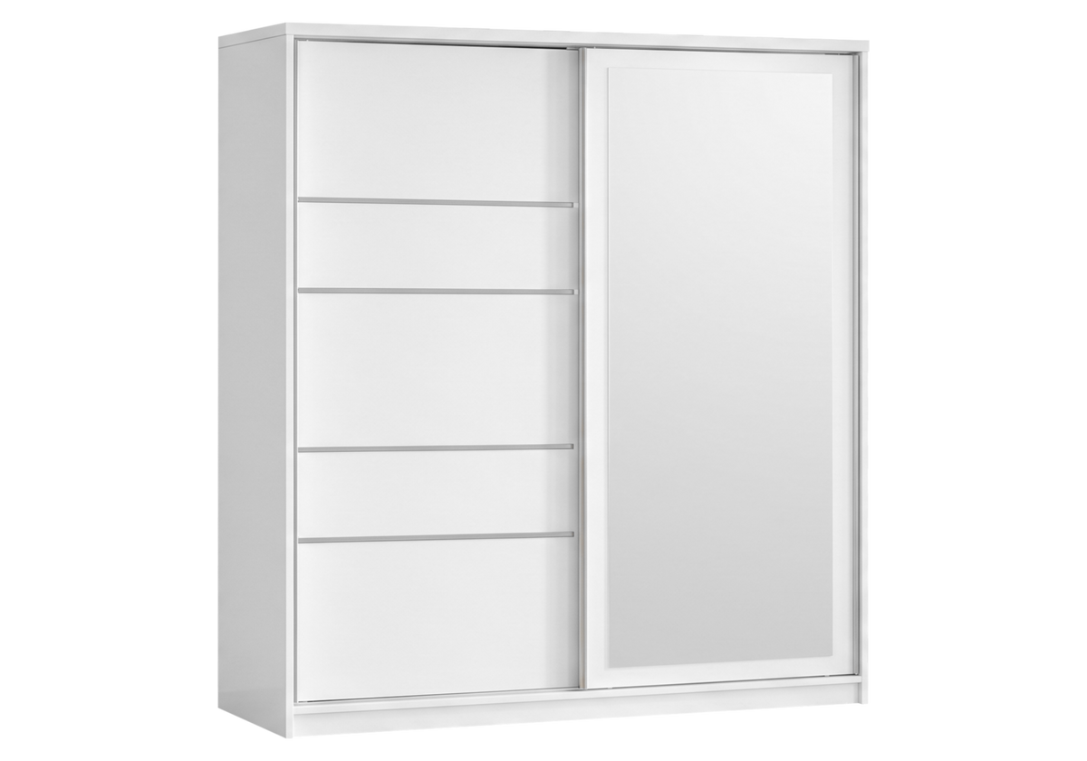 Chambre enfant lit coffre armoire 160 blanc | Palazzo