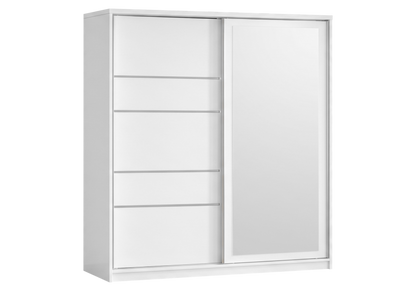 Chambre enfant lit coffre armoire 160 blanc | Palazzo