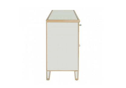 Buffet miroir doré vénitien pour salle à manger | Zevo