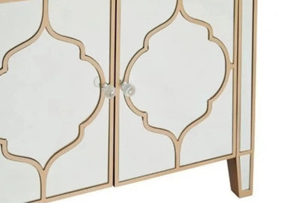 Buffet miroir doré vénitien pour salle à manger | Zevo