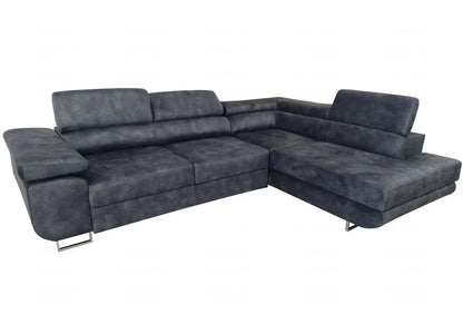 Canapé d'angle convertible anthracite | Aven