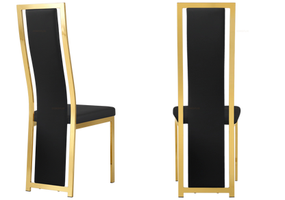 Lot de 6 chaises de salle à manger simili | Kora