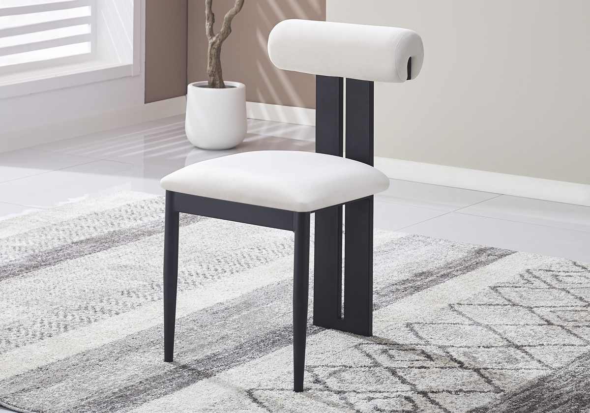 Lot de 2 chaises de salle à manger en beige | Avex