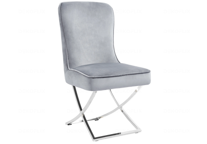 Chaises en gris argenté avec anneau | Zenix