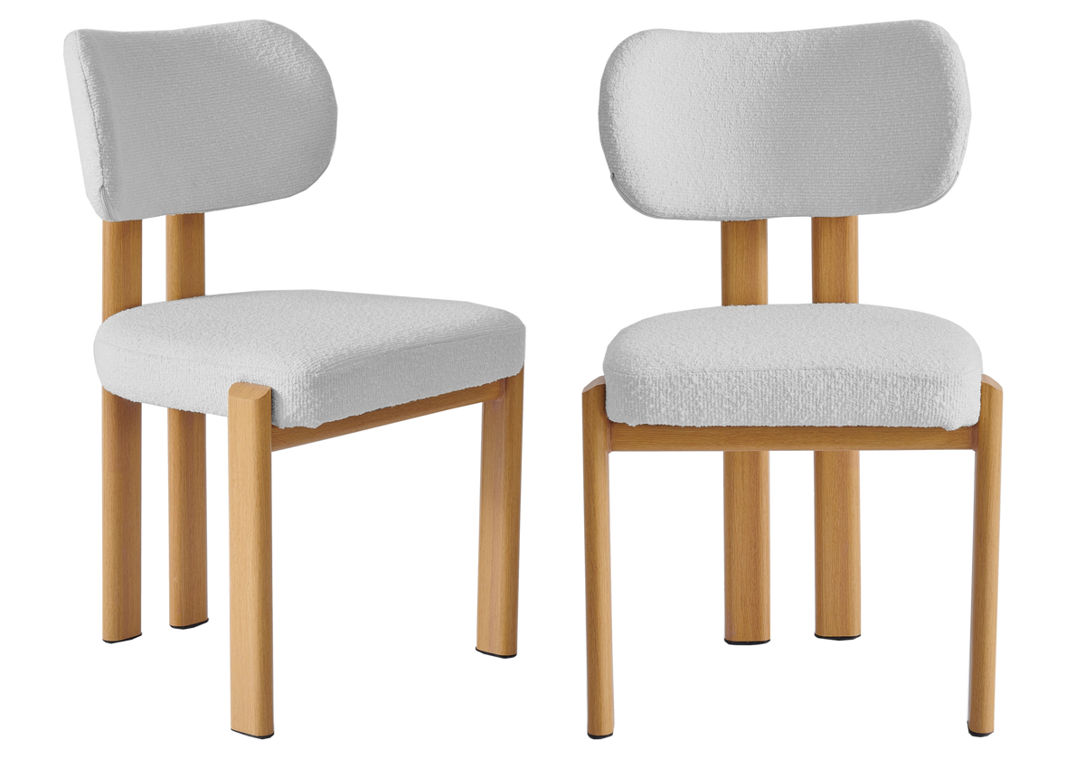 Ensemble table ronde travertin et 4 chaises | Vexta