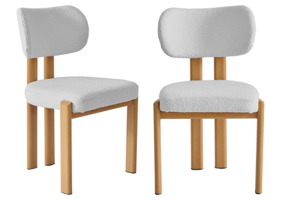 Ensemble table ronde travertin et 4 chaises | Vexta