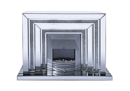 Cheminée électrique design avec façade miroir | Solen