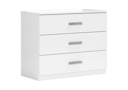 Chambre enfant lit coffre armoire 160 blanc | Palazzo