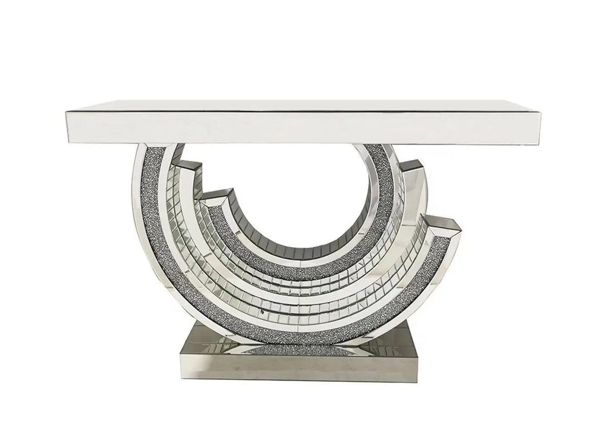 Console miroir design diamant contemporaine | Solen