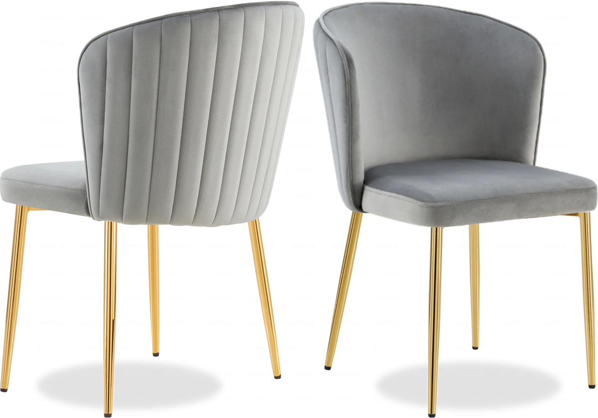 Salle à manger complète marbre noir et doré | Vexta