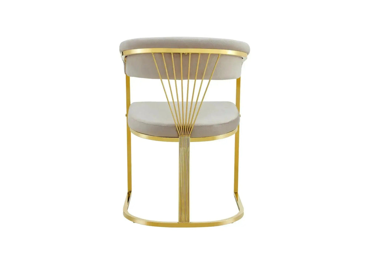 Ensemble table noire marbre et chaises moka | Kaelo