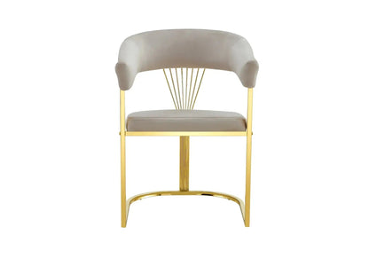 Ensemble table marbre et chaises moka | Kaelo