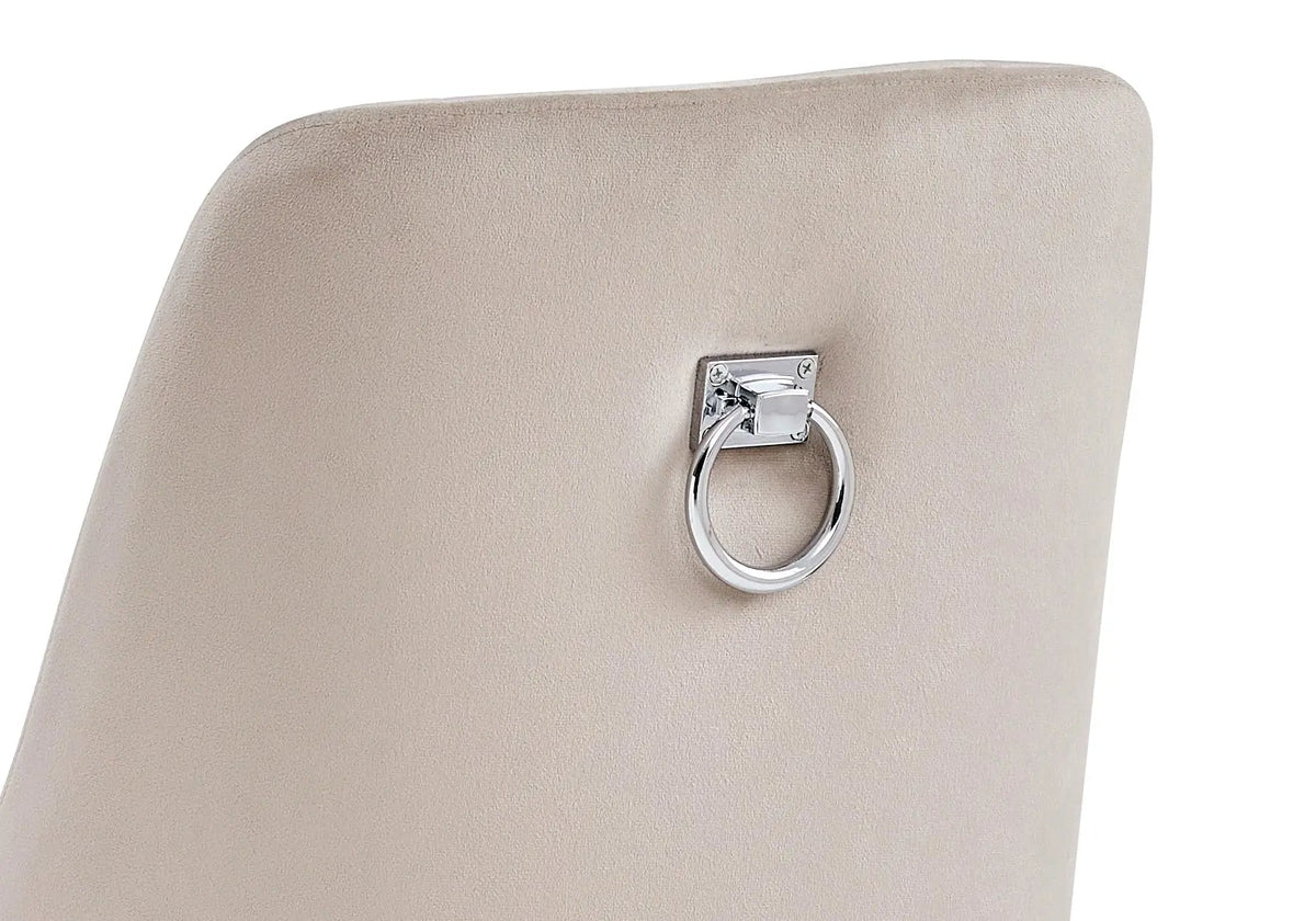 Ensemble table céramique marbre blanc et chaises | Zelix