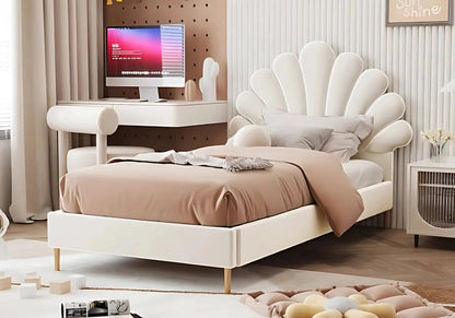 Lit enfant coquillage rose pour chambre d'ado | Vexta