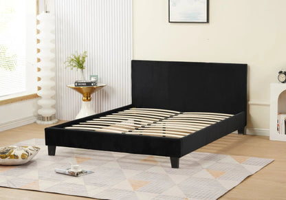 Lit en beige élégant et confortable | Kaelis