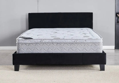 Lit design moderne en noir pour chambre | Klaro