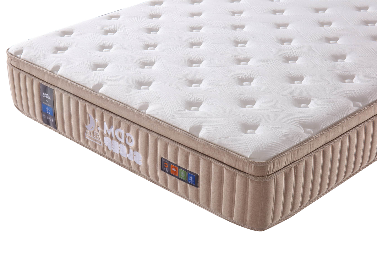 Matelas ressorts ensachés 30 cm avec surmatelas | Vexis