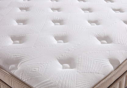 Ensemble lit coffre chenille taupe et matelas | Nexa