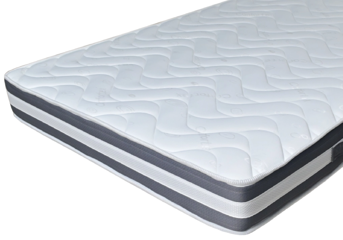 Matelas en mousse 20 cm au confort aéré et stable | Zelia