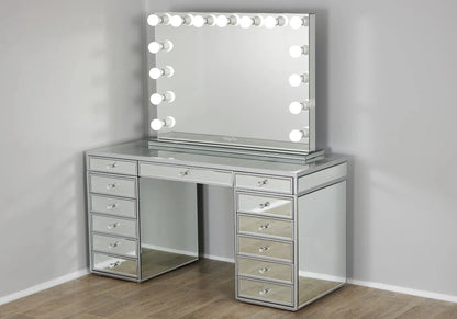 Miroir mural design led mp3 pour intérieur moderne | Nexa