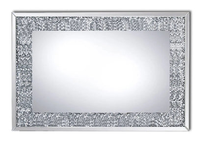 Miroir mural design led diamant contemporain | Solen