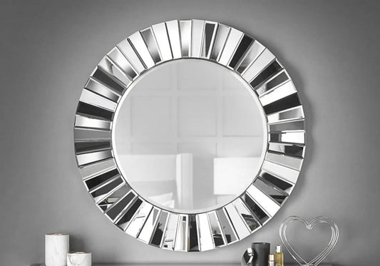 Miroir mural rond design élégant pour intérieur | Valo