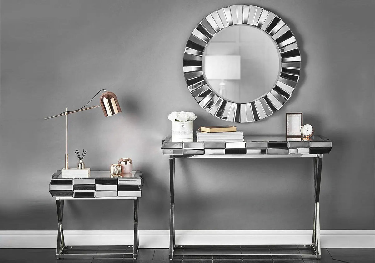 Miroir mural rond design élégant pour intérieur | Valo