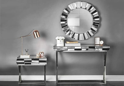 Miroir mural rond design élégant pour intérieur | Valo