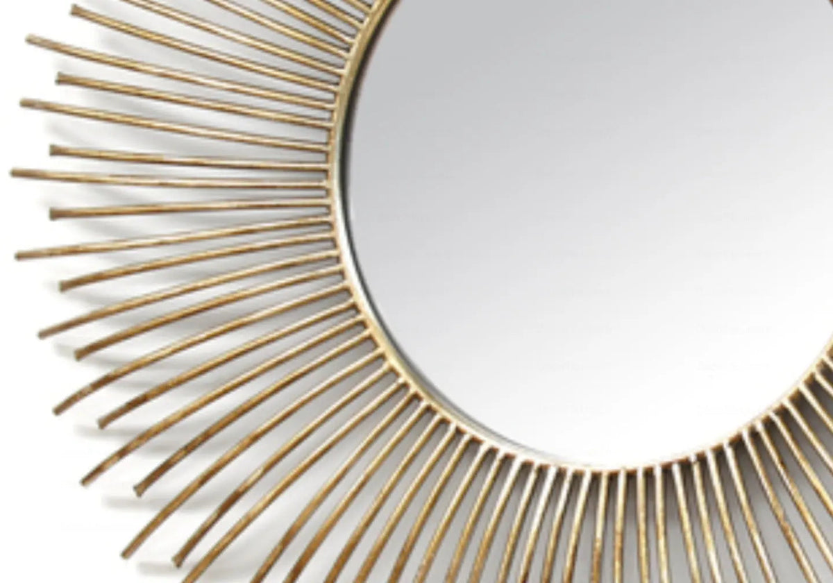 Miroir mural rond design pour intérieur chic | Orivo