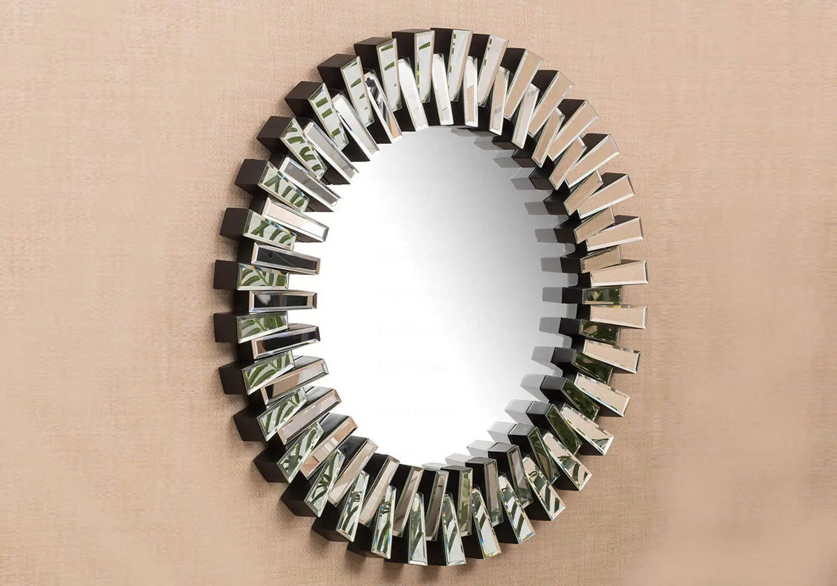 Miroir mural rond design élégant d'intérieur | Zalys
