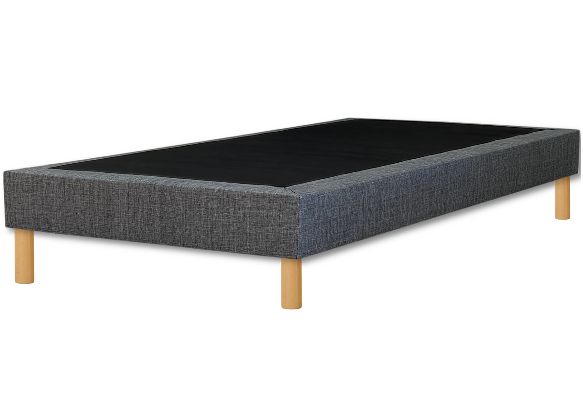 Jeu de 4 pieds de lit bois naturel 15 cm | Veltis