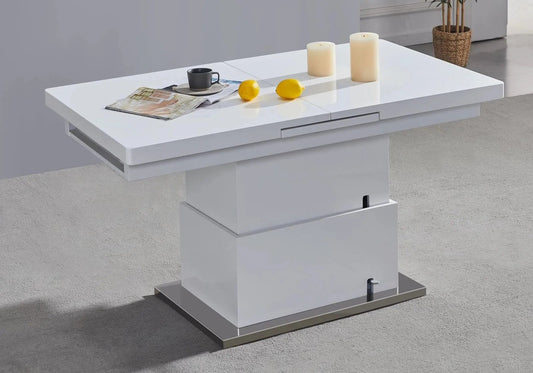 Table à rallonge et relevable automatique de salon | Kroma