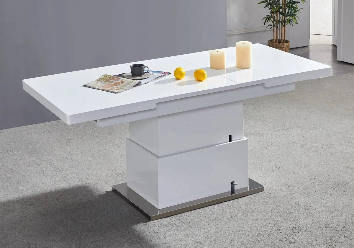 Table à rallonge et relevable automatique de salon | Kroma