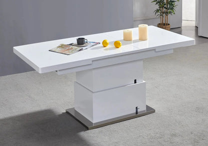 Table à rallonge et relevable automatique de salon | Kroma