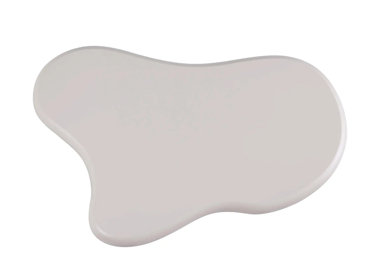 Table basse design blanche 120 cm pour le salon | Zylo