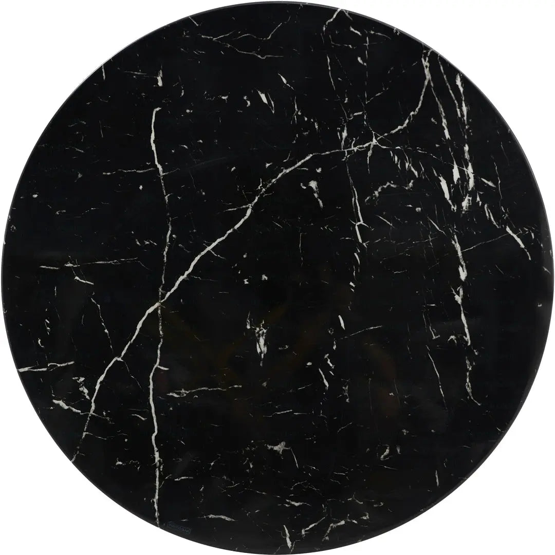 Table basse ronde verre trempé transparent | Zyra