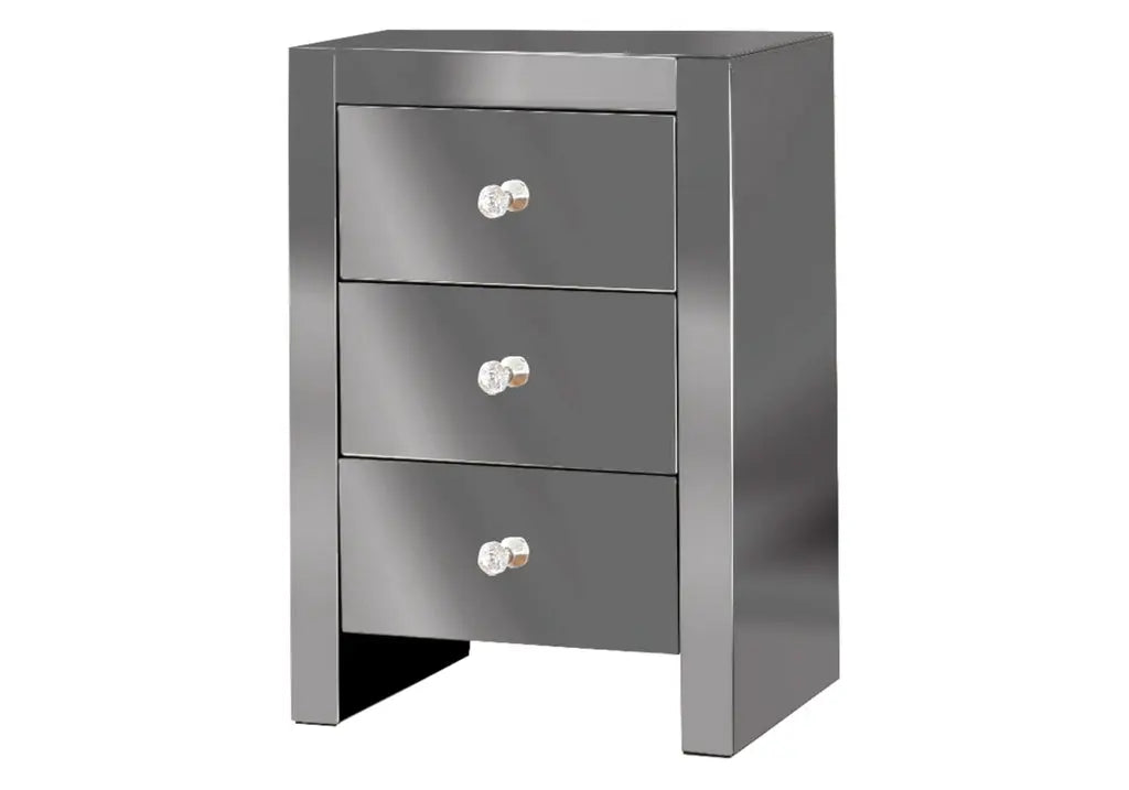 Table de chevet miroir moderne pour la chambre | Kaelo