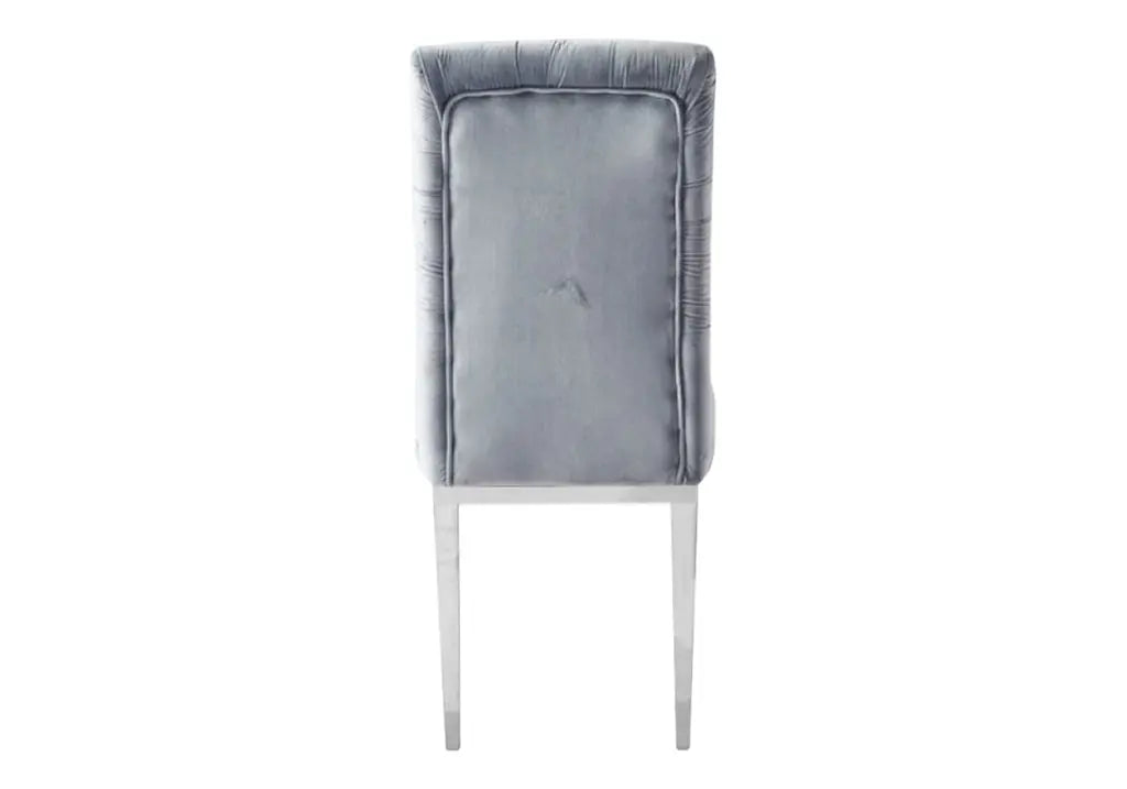Ensemble table ronde et chaises marbre blanc | Zelix