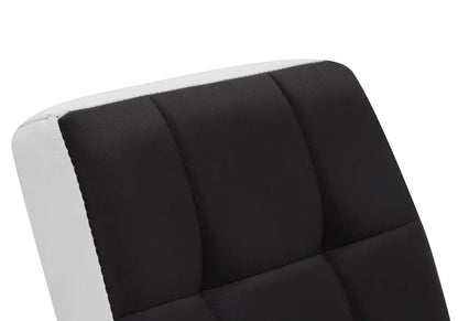 Table laquée noire et 6 chaises de salle à manger | Elora