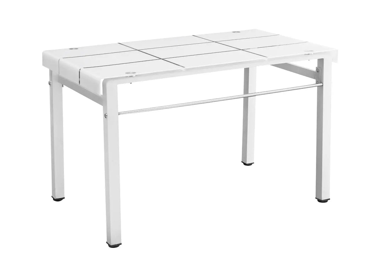 Ensemble table à manger et 6 chaises blanches | Lyra