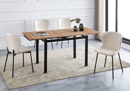 Table à manger extensible en chêne 4 à 10 personnes | Orso