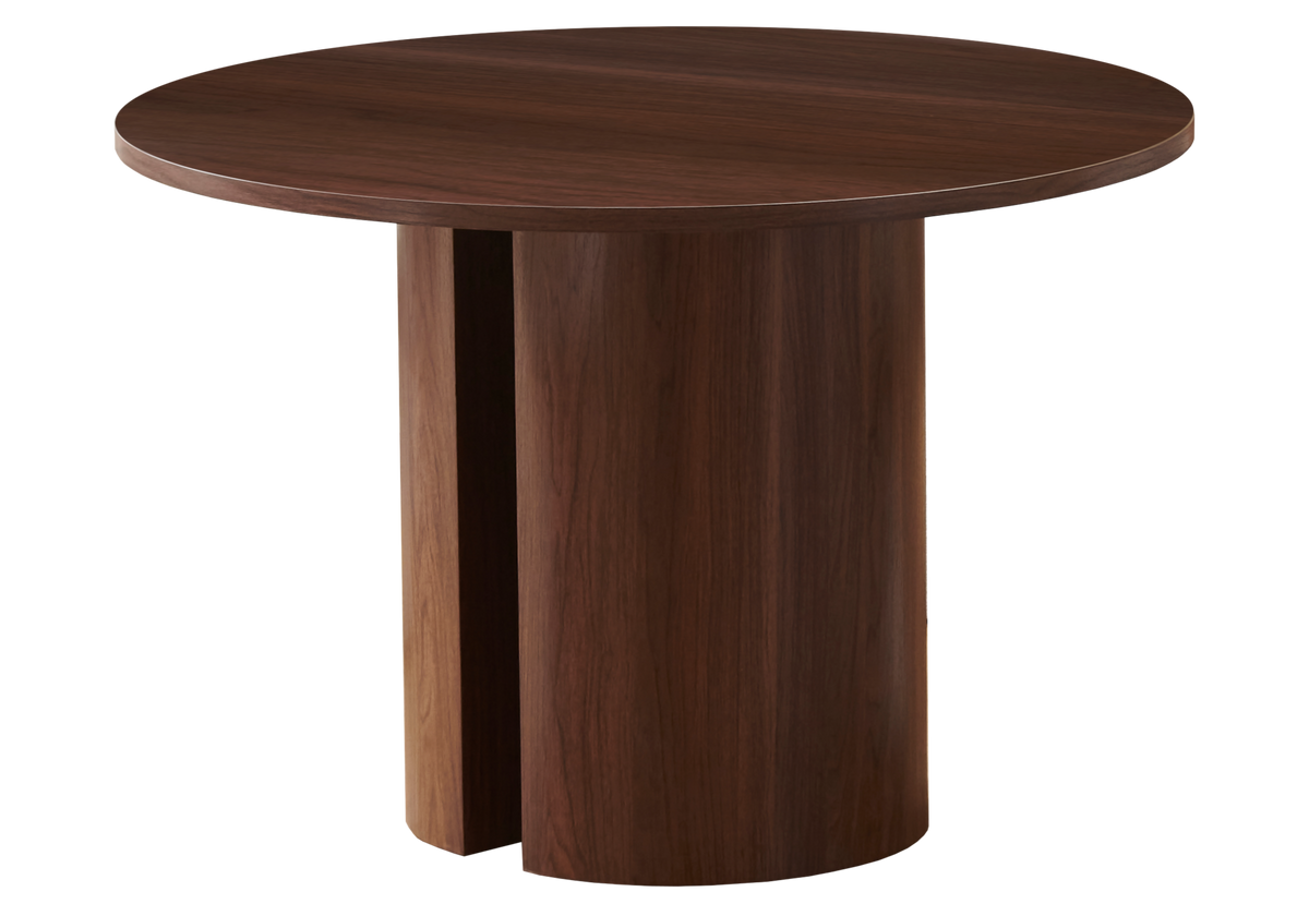 Ensemble table ronde et 4 chaises pivotantes | Vexis