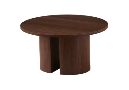 Salle à manger complète bois noyer et beige | Vexis