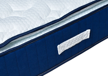 Matelas hybride ressorts avec surmatelas 32 cm | Nelio