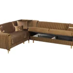 canapé d’angle velours camel convertible coffre – atlas.5